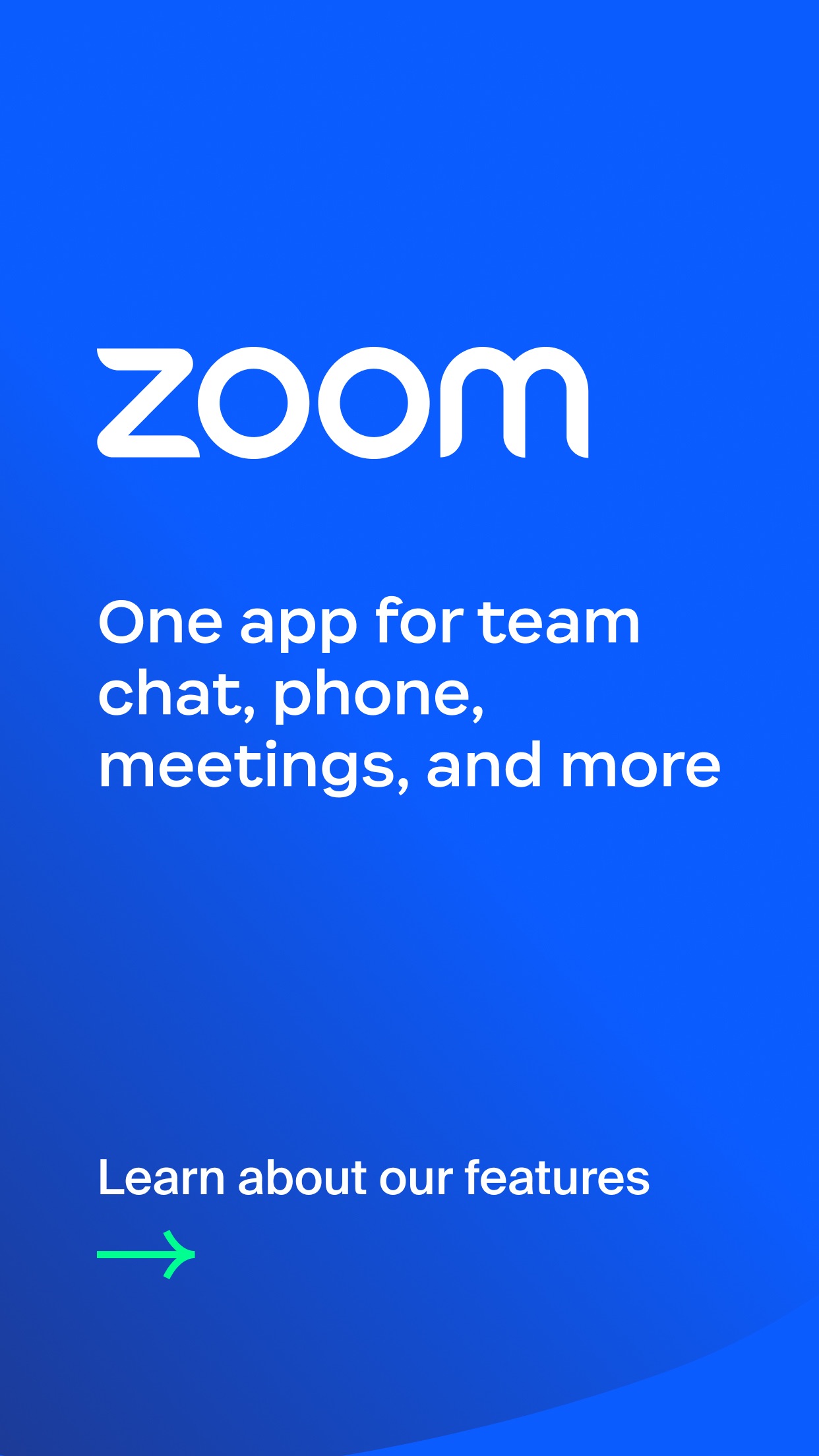 Screenshot do app Zoom - One Platform to Connect