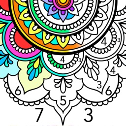 Mandala Color by Number