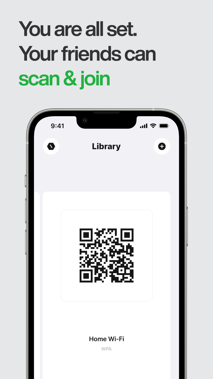 Wi-Fi QR Create and Export Code