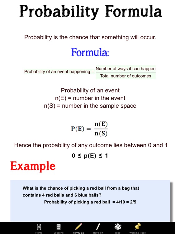 Probability Made Easy Maths screenshot-3
