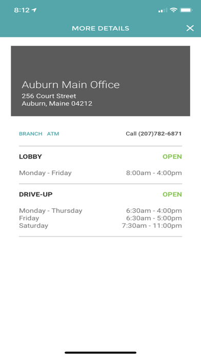 Auburn Savings Mobile Banking Screenshot