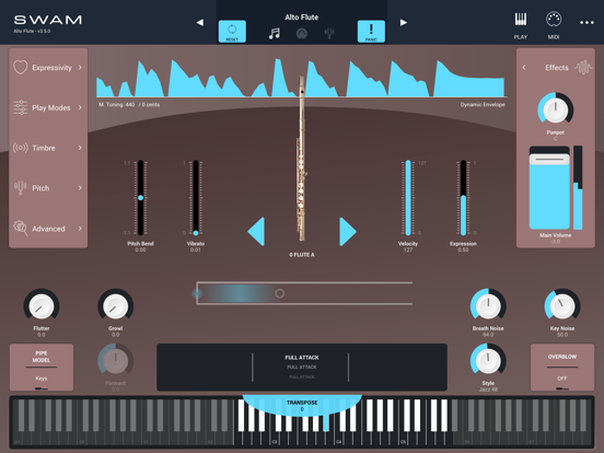 Screenshot #1 for SWAM Alto Flute
