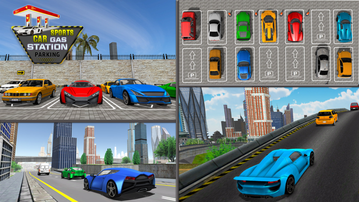 Gas Station Parking Car Games