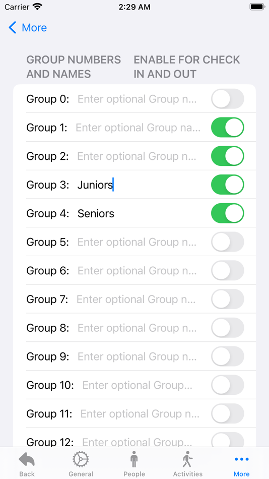 #5. Group Check In and Out (iOS) 由: Richard Knabb