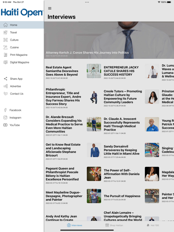 App screenshot