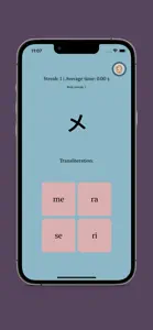 Katakana Letters screenshot #2 for iPhone