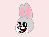 Cute Rabbit Stickers