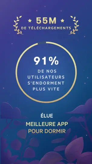 Capture d'écran de BetterSleep: Relax And Sleep sur iPhone 10