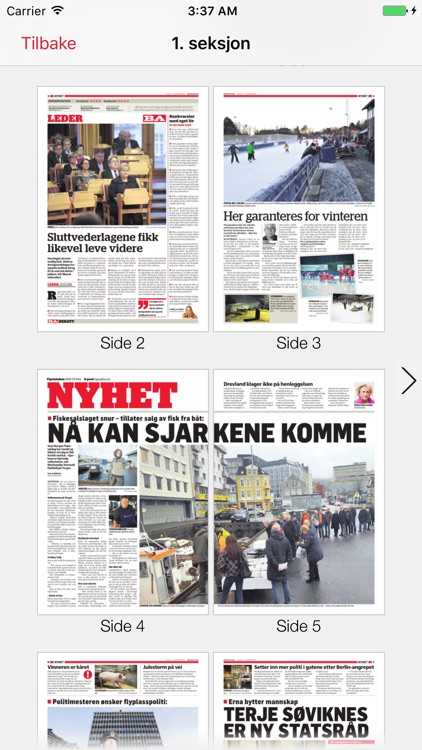 Bergensavisen eAvis screenshot-3