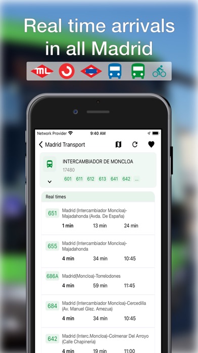 Madrid Transport - TTP Screenshot