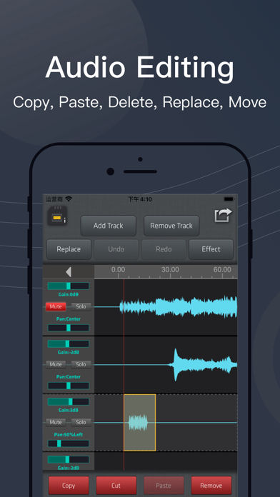 Audio Editor - SoundLab Screenshot