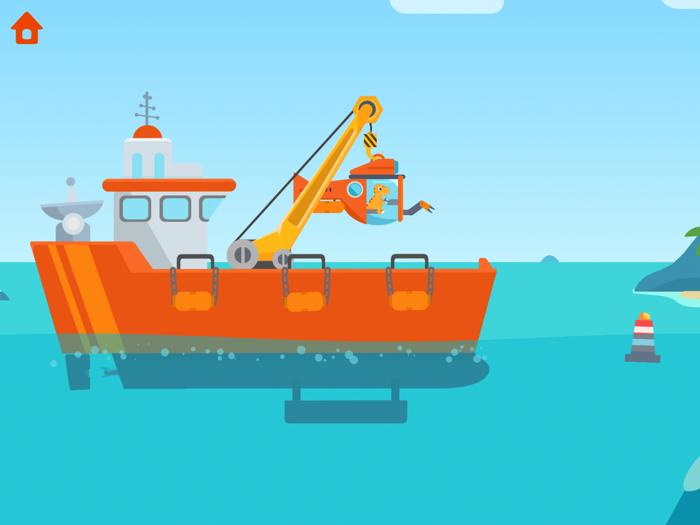 Dinosaur Ocean Explorer Games