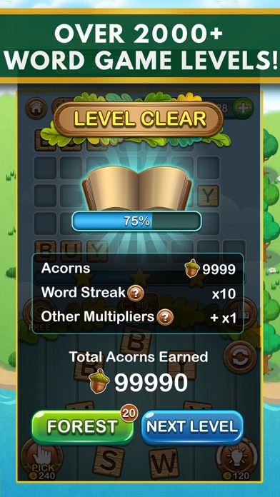 Word Forest: Word Games Puzzle Screenshot