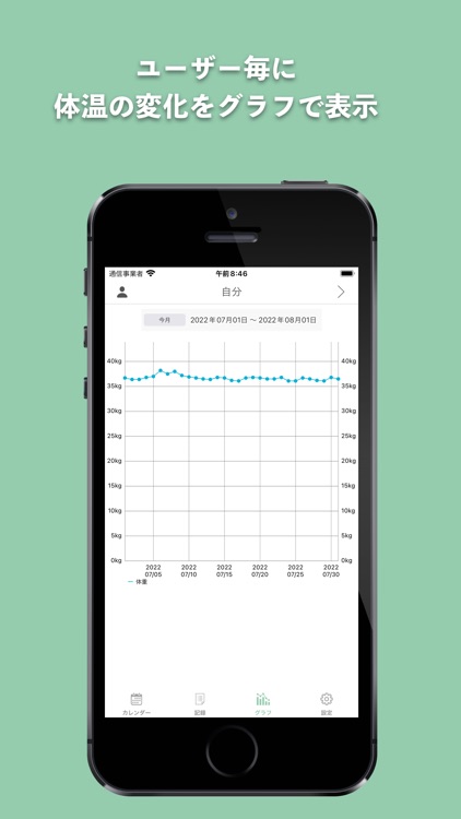 体温記録カレンダー screenshot-3