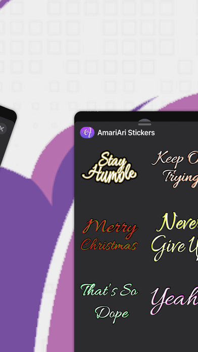 AmariAri Stickers Screenshot