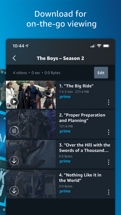 Amazon Prime Video Screenshots