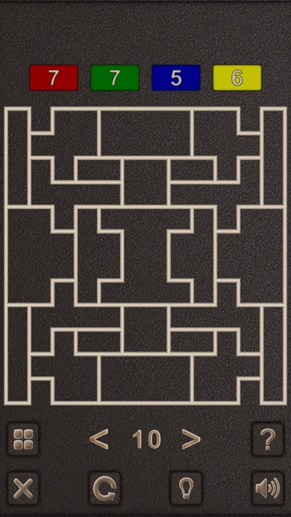 Four Color Shape Puzzle