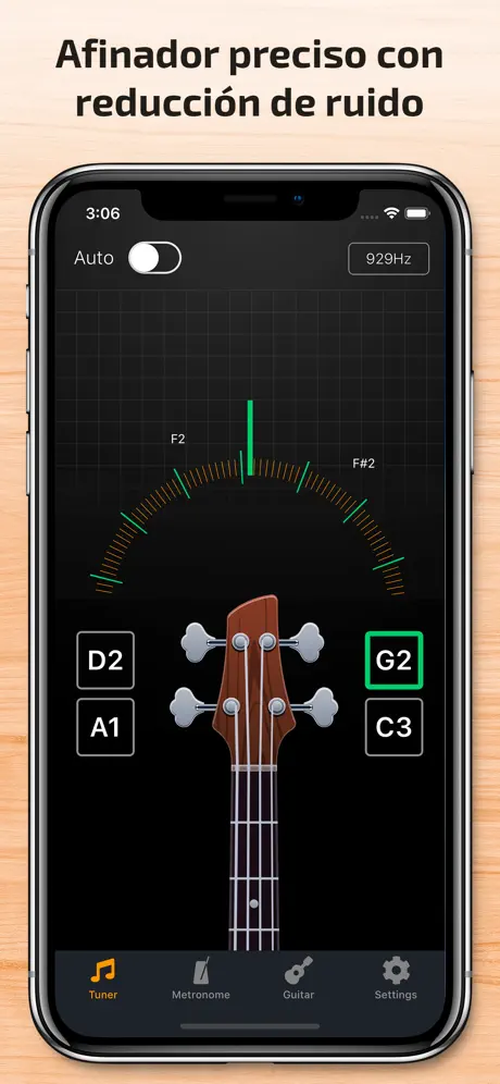 Afinador de Guitarra & Ukulele