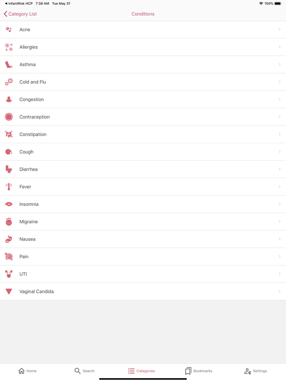 Screenshot #6 pour InfantRisk HCP