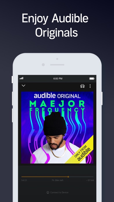 Audible audiobooks & podcasts Screenshot