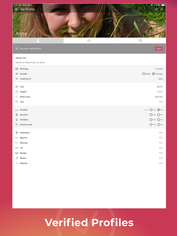 Screenshot #5 pour YoCutie - The #real Dating App