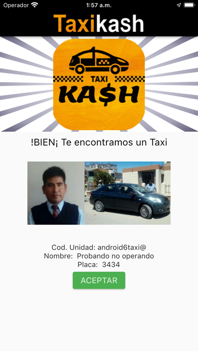 Taxi Kash: Viajes Seguros Screenshot