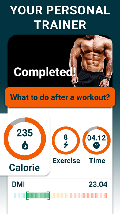 Abs and Core Workout at Home Screenshot