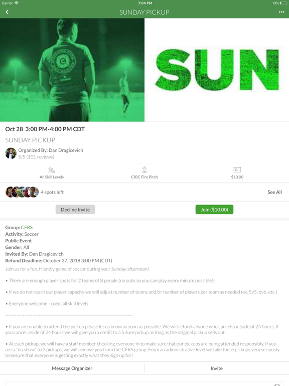 Screenshot #5 pour OpenSports - meetup for sports