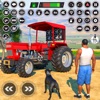 Big Tractor Farming Games 3D icon