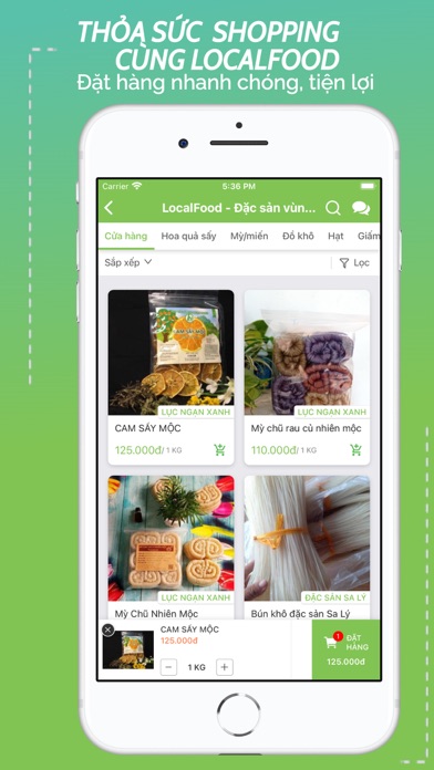 LocalFood - Đặc sản vùng miền Screenshot