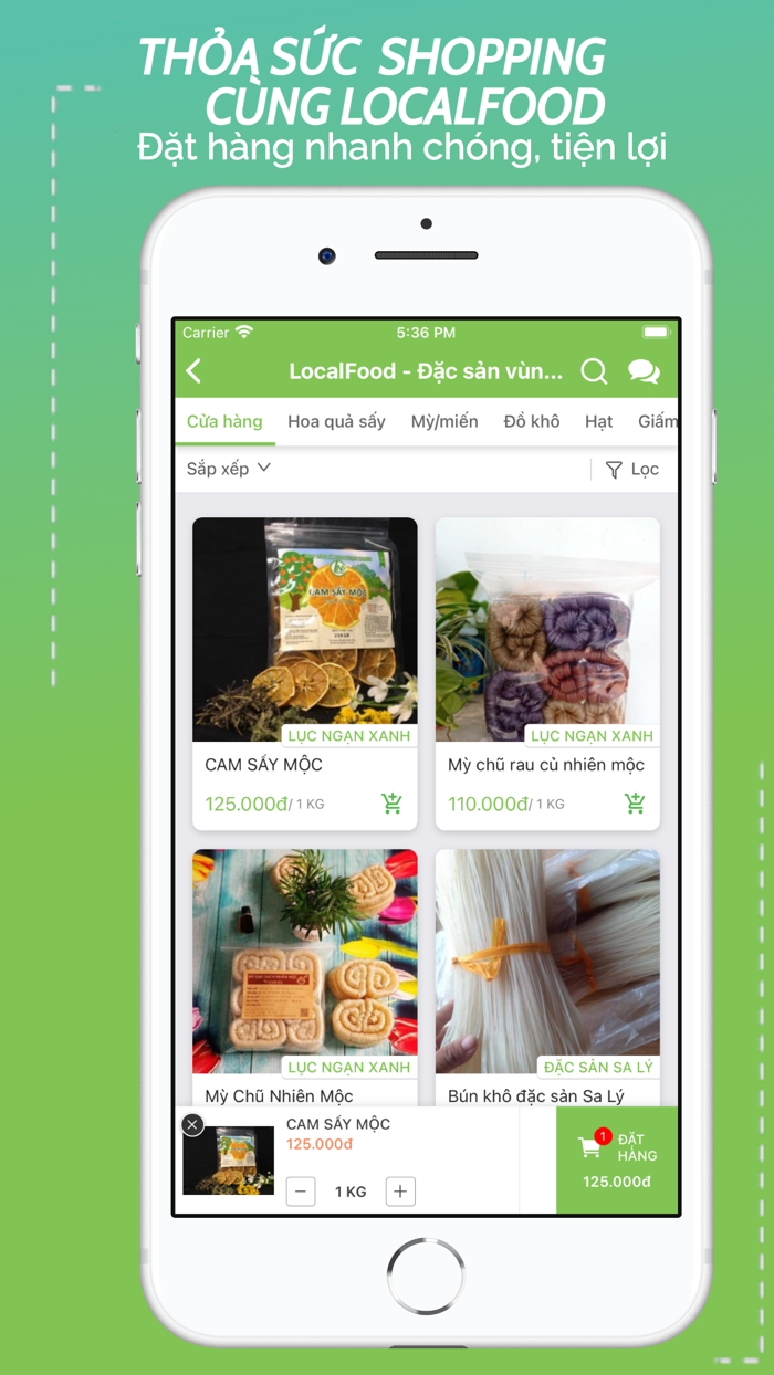 LocalFood - Đặc sản vng miền