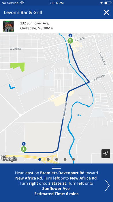 Visit Clarksdale Screenshot