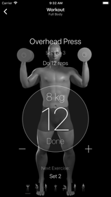 Dumbbell Home Workout screenshot