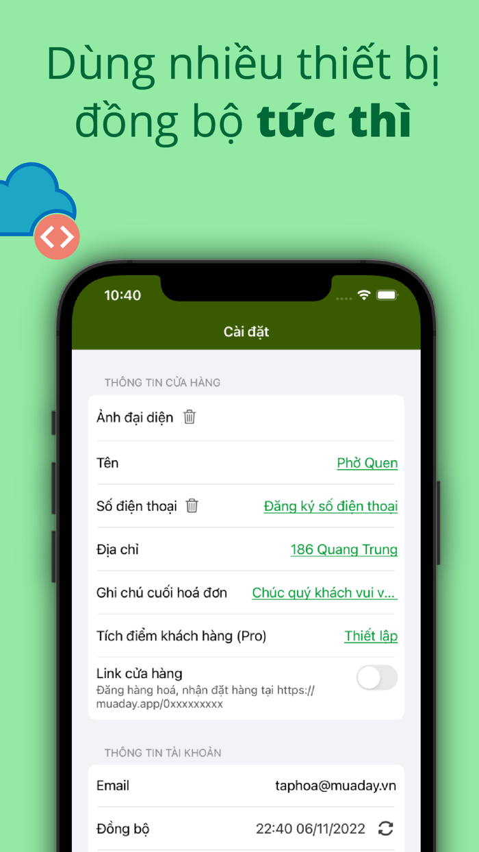 Hoá Đơn Bán Hàng - Mua Đây