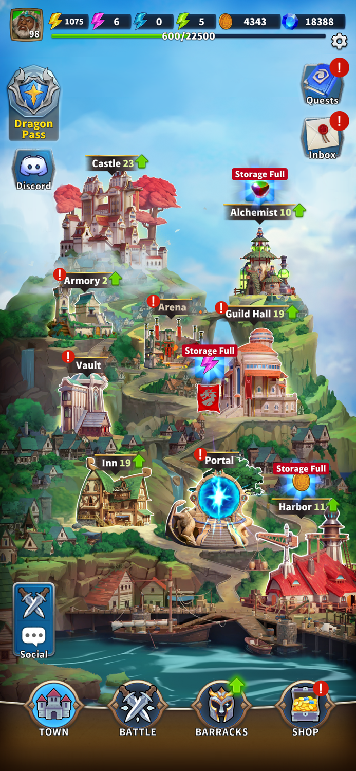 Friends and Dragons - Puzzle RPG