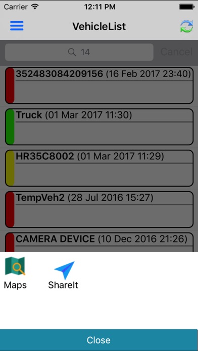 VehicleTrack-MonitorYourFleet Screenshot