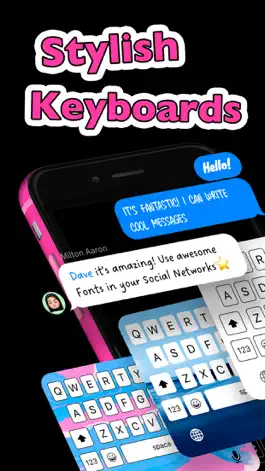 Game screenshot Fonts & Keyboard for iPhone ◦ apk