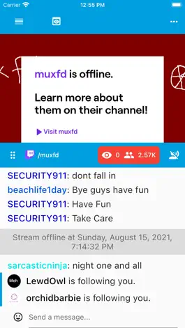 Game screenshot RealtimeChat for Twitch mod apk