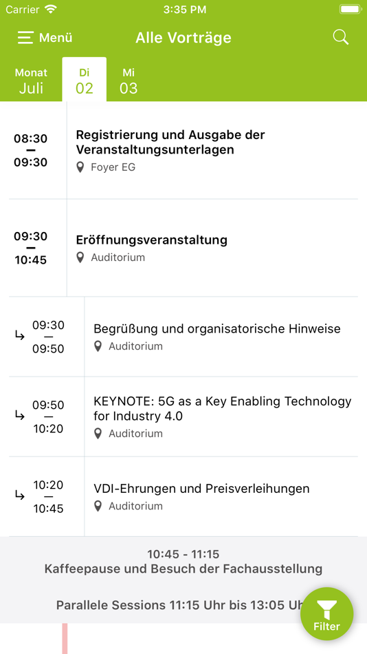 #5. VDI Events (iOS) 由: VDI Wissensforum