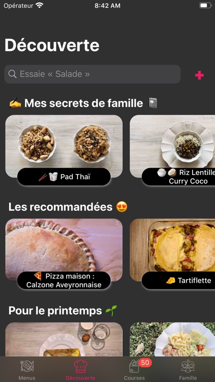 PlannyMeal, Liste de courses screenshot-7