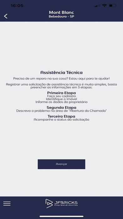 JF Bricks Assistência Técnica Screenshot