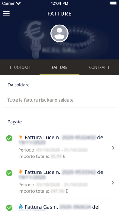 Gas Sales Screenshot