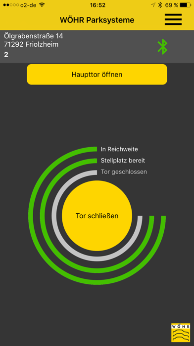 Screenshot #2 pour WÖHR Smartparking App