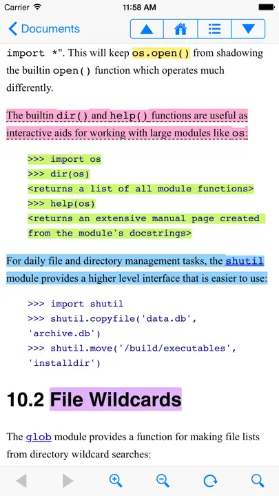 ChmPlus Pro: CHM/EPUB Reader iPhone Ekran Görüntüsü 3