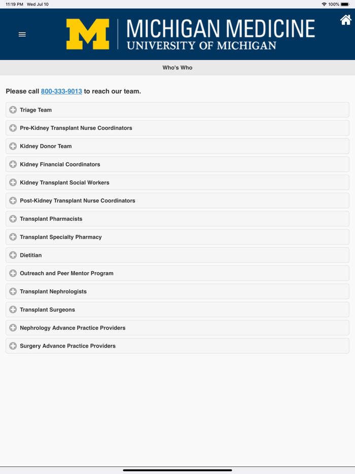 Kidney Transplant Education