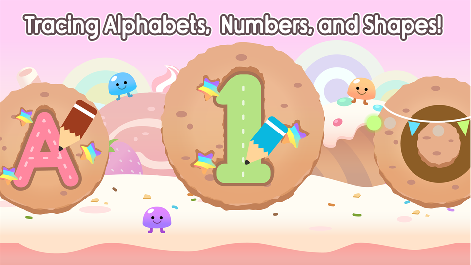 #1. ABC Tracing Game (iOS) โดย: PLAY AND LEARN EDUCATIONAL GAMES FOR KIDS