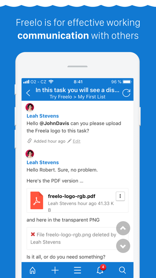 #1. Freelo Project Management (iOS) 由: Vas Hosting s.r.o.