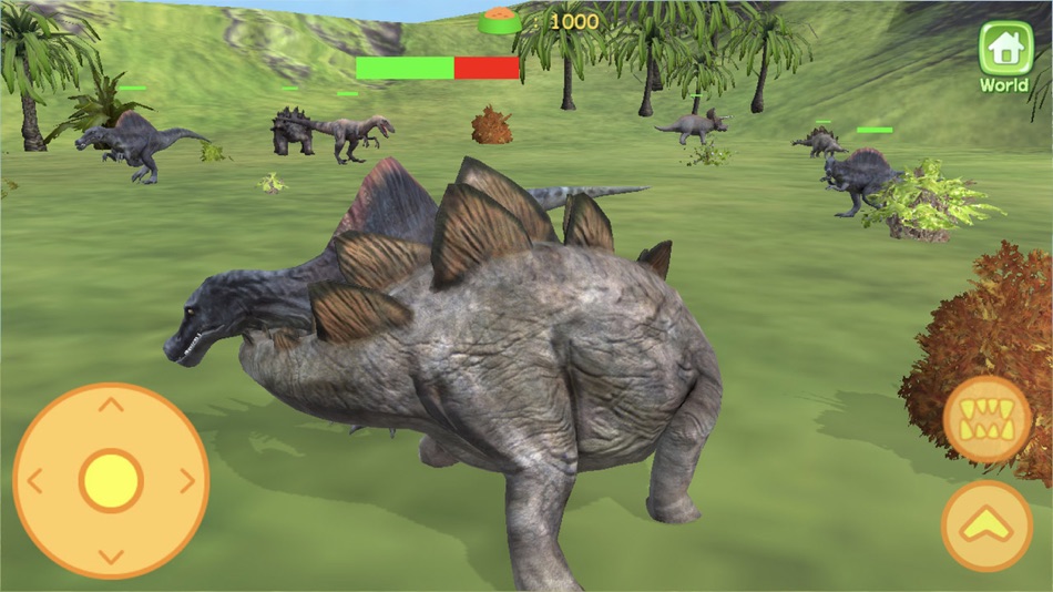 #4. Dinosaur 3D - AR Camera (iOS) By: dayYom ( '')/
