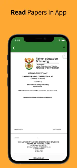 TVET Exam Papers NATED iPhone screenshot 3