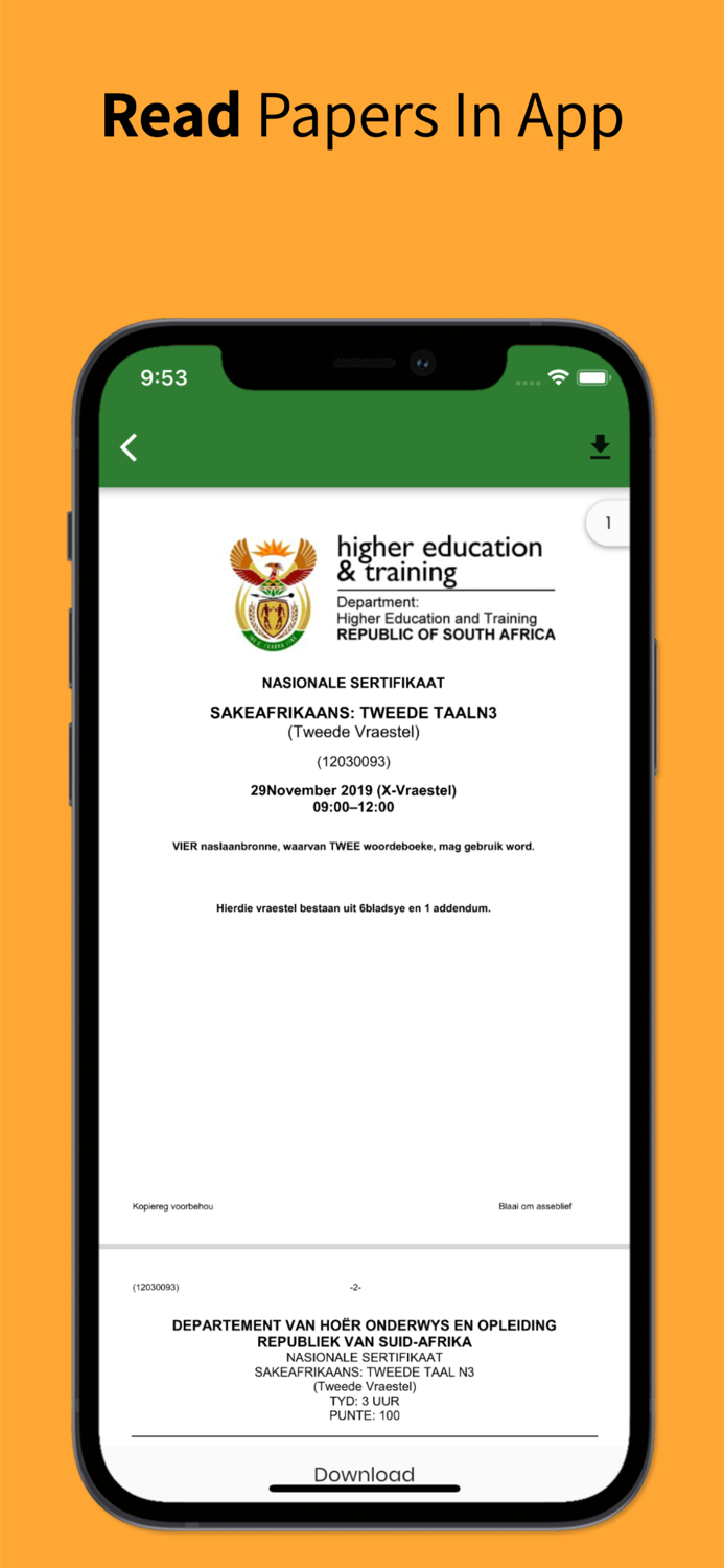 TVET Exam Papers NATED